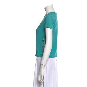 VERSUS VERSACE  T-Shirt Size: XS | US2, IT38 Medusa Safety Pins